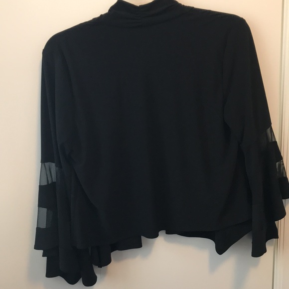 Laura open blazer with bell sleeves, size large, NWT - Picture 5 of 7